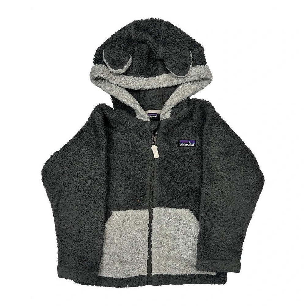 Age 3 Patagonia Fleece - 2XS Gray Polyester