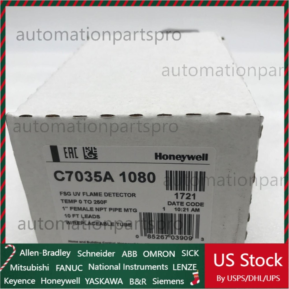 Honeywell C7035A1080 UV Flame Detector C7035A1080