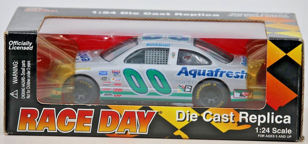 Racing Champions 1:24 NASCAR Diecast 1998 Edition. #00 Buckshot Jones Aqua-fresh