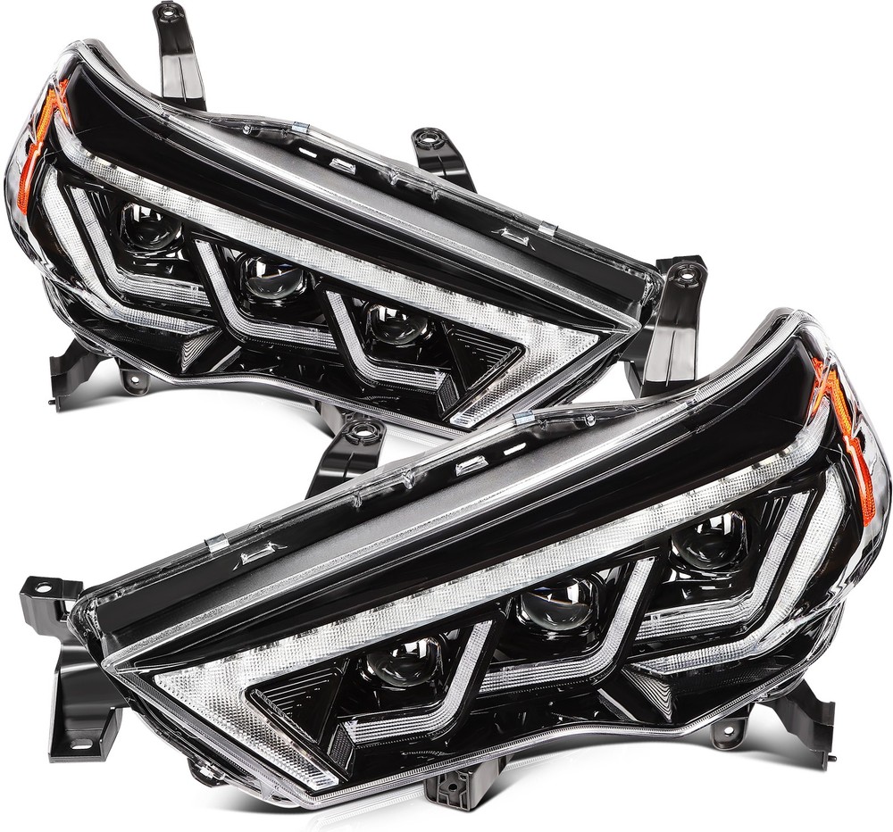 Headlights Assembly w/LED DRL Projector For Toyota 4Runner 2021-2014 Left+Right