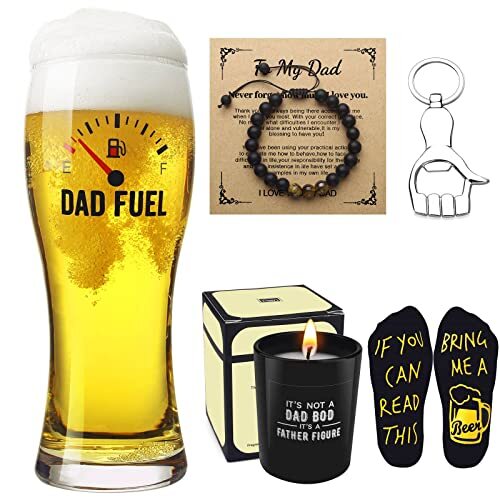Funny 450ml Beer Glass for Dad - Perfect Father's Day Gift from Son or Daughter-image