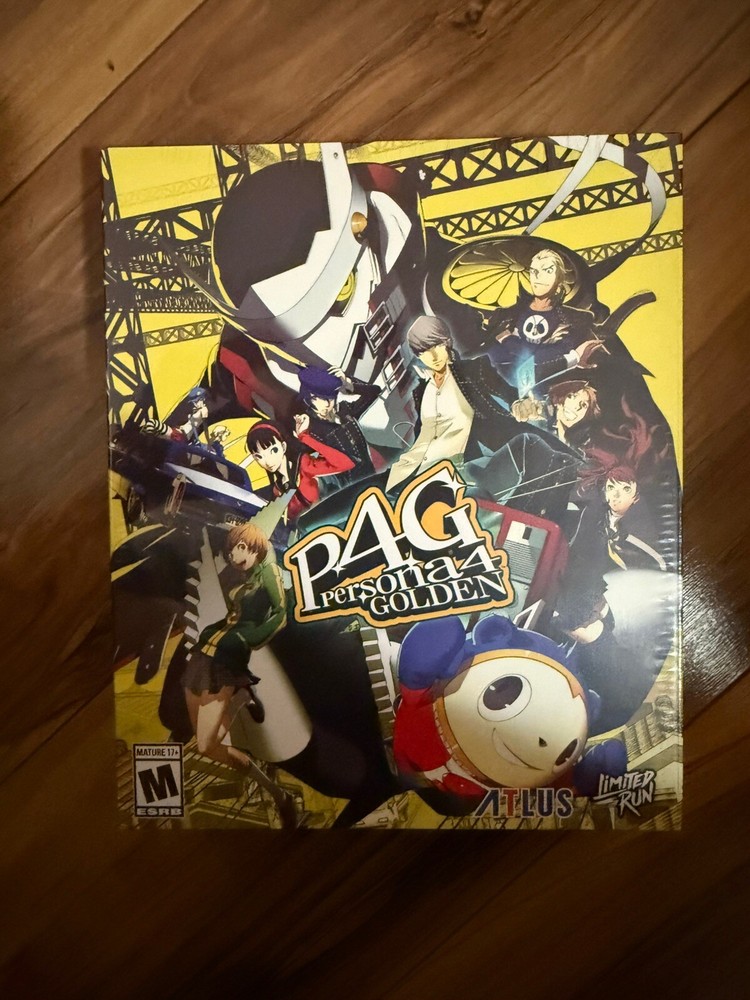 NEW Persona 4 Golden Grimoire Edition PlayStation 4 PS4 Limited Run Games LRG