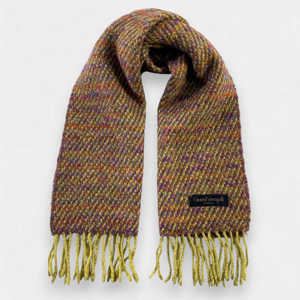 Gianni Fumagalli Scarf Muffler Winter Neck Scarf Cashmere Scarves