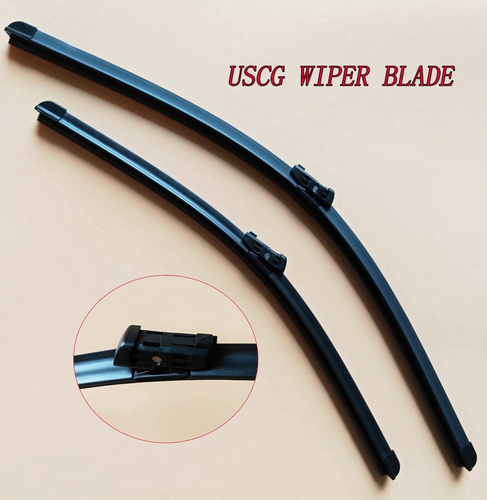 2 Pairs Wiper Blades Fit For Volkswagen VW Golf 7 MK7 2012-2018 OEM Quality