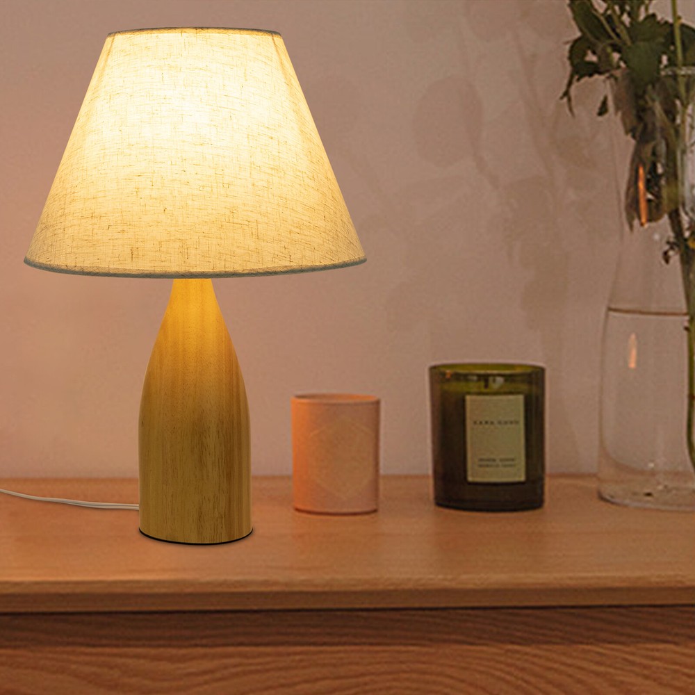 Sleek Modern Table Lamp for Bedroom, Office, Desk, or Nightstand Lighting