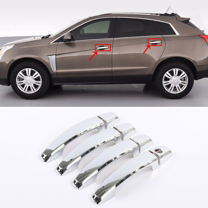 2010-2016 Cadillac SRX Chrome ABS Exterior Door Handle Cover Trim