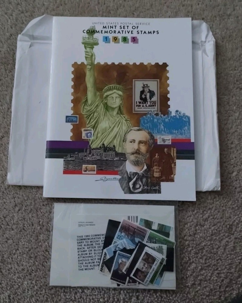 1985 USPS Commemorative Mint Stamp Set