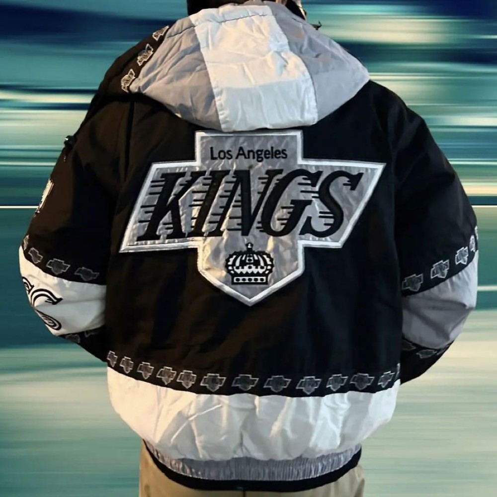 90s NHL Los Angeles Kings Vintage Blouson Jacket PRO PLAYER Logo