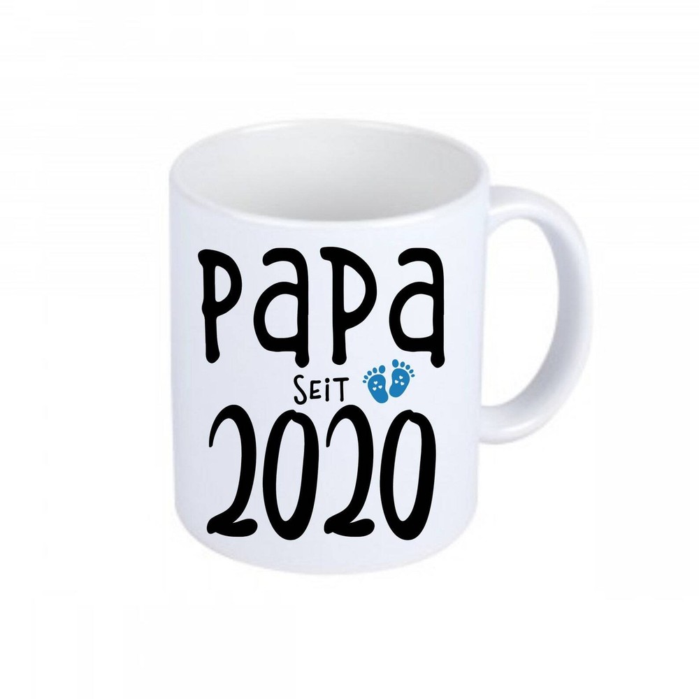 Dad Cup With Print Dad Since With Baby Feet Gift Idea Memento Gift Idea
