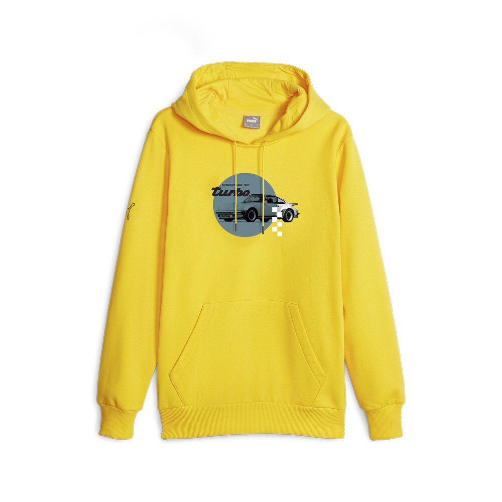 Puma Pl Graphic Pullover Hoodie Mens Size XS  Casual Outerwear 62102506