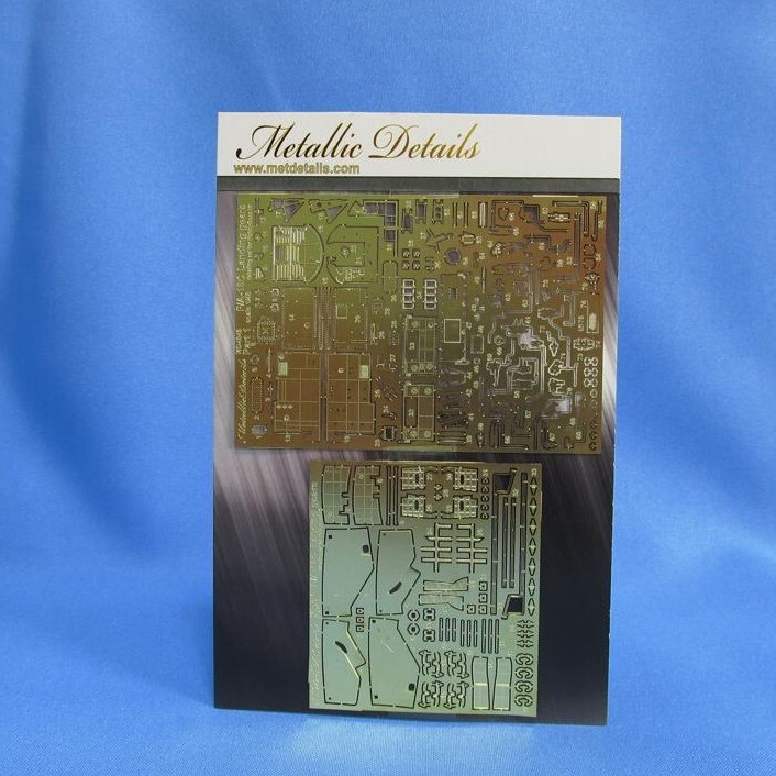 1:48 Scale F/A-18C Hornet Wheel Bay & Landing Gear PE Set for HobbyBoss Kit