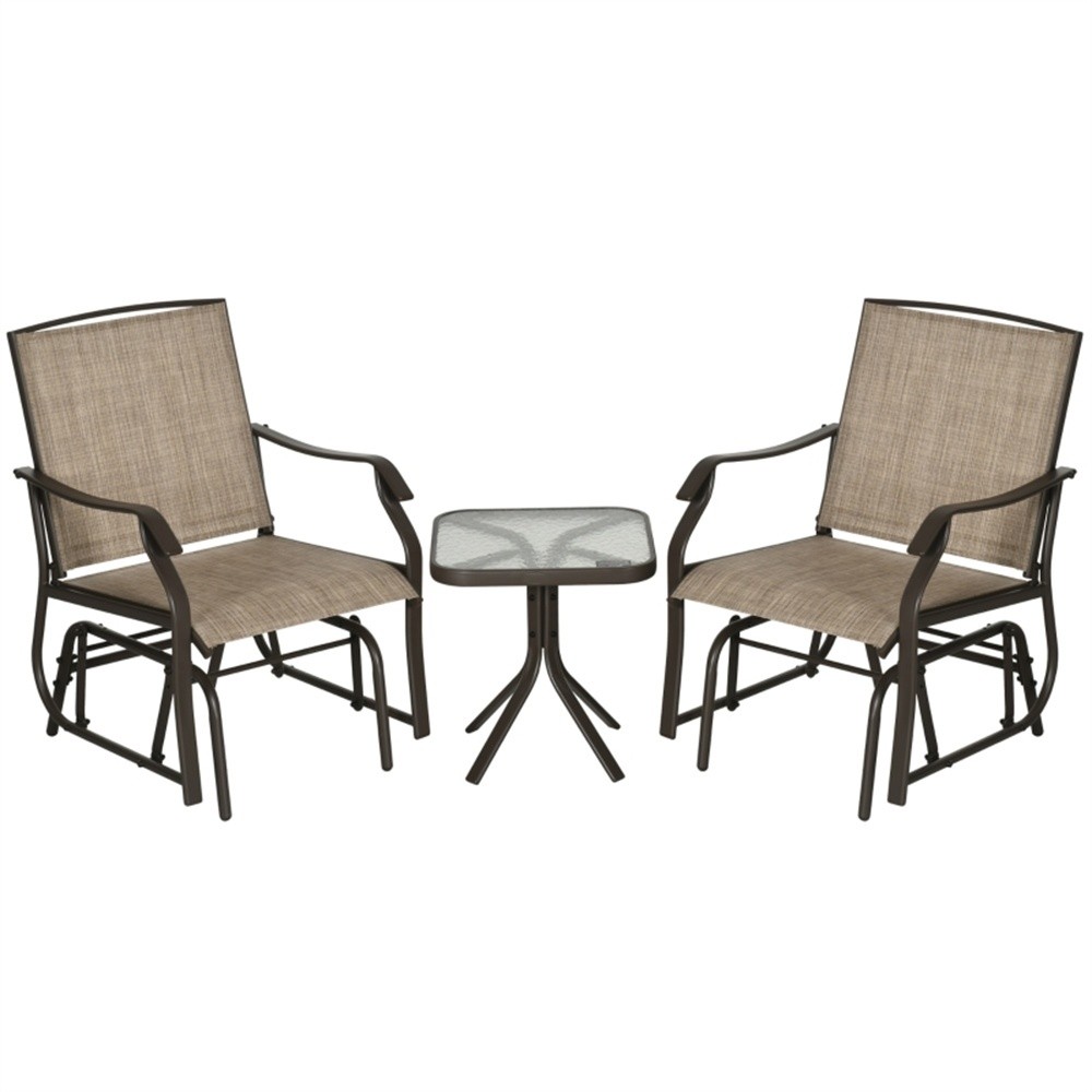 Tavern table and chair set, Chairs with curved armrests and high backrests