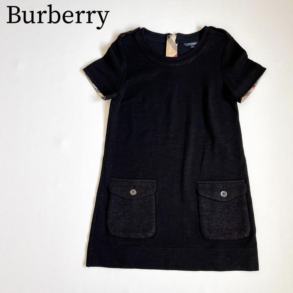 Burberry London Mini Tunic Dress Linen Blend, Knee-Length, Women's, New