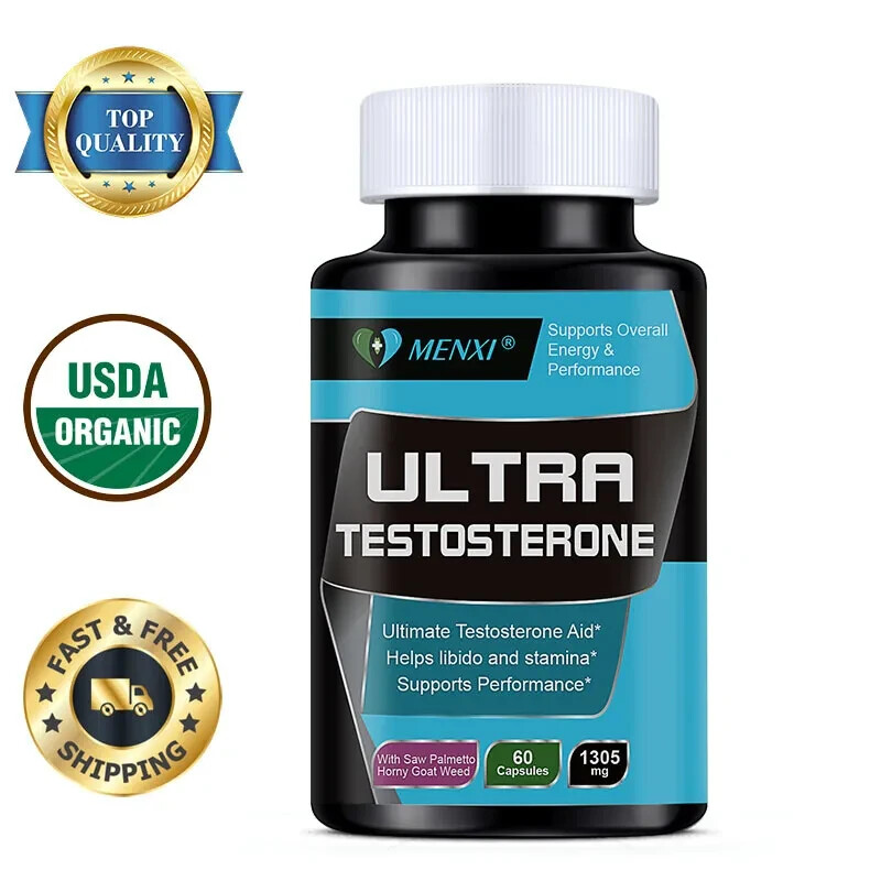 Male Enhancement Testosterone booster Ultra Stamina Pills for Men 60, Pack of 1