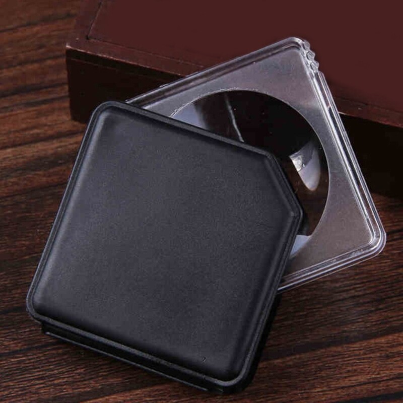 Folding Pocket Glass Portable Compact Magnifier for Reading