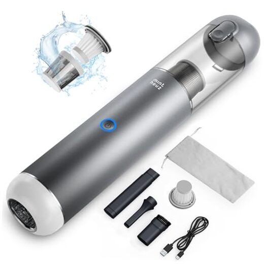 Car Vacuum Portable Cordless 17000Pa - 120W Handheld Vacuum Rechargeable with