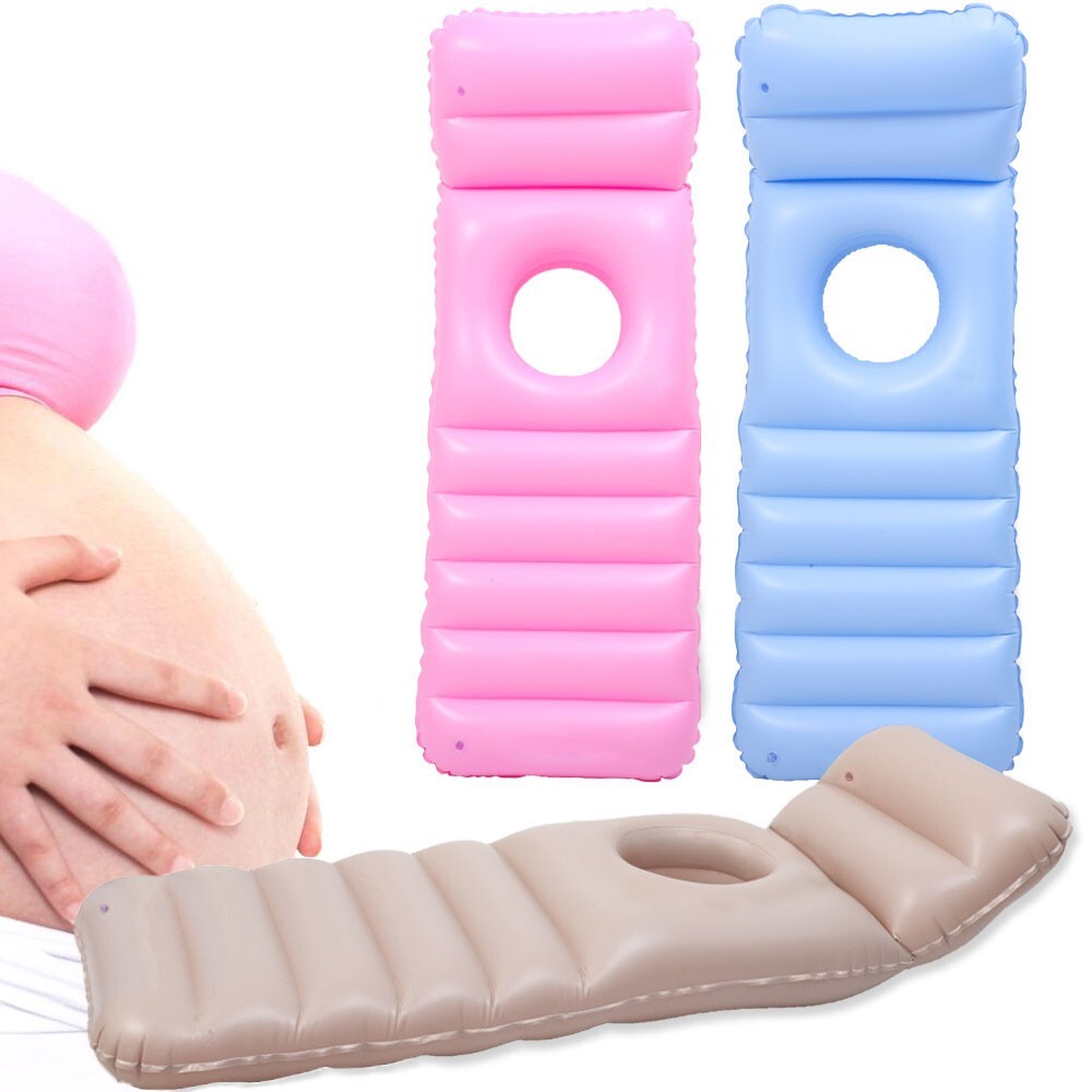 Inflatable Full Body Pregnancy Pillow for Belly and Back Support Maternity Comfort  