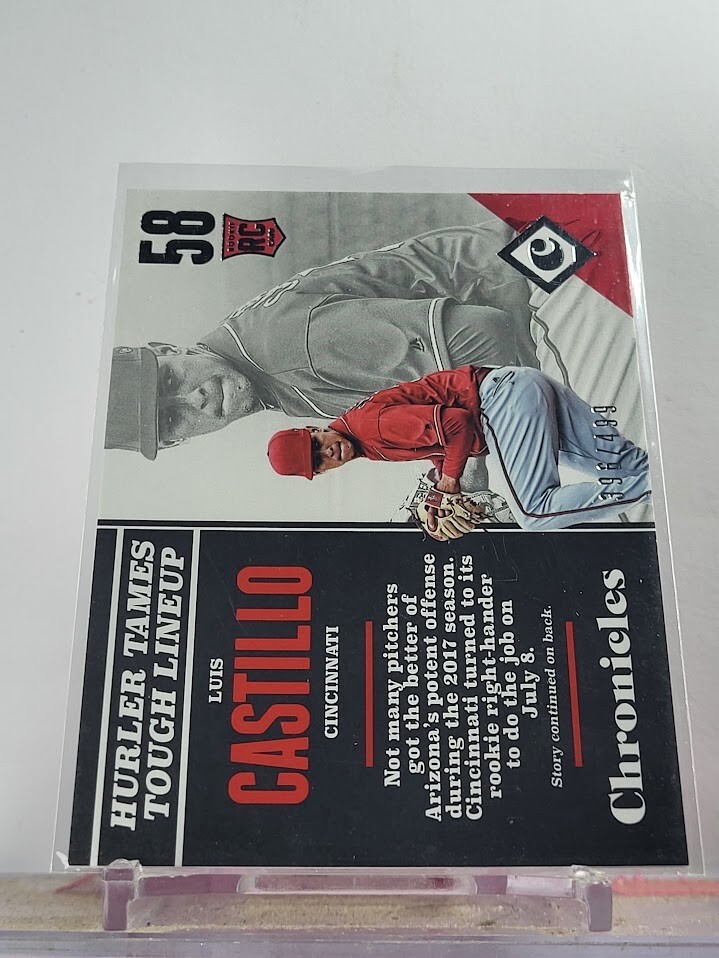 2017 Panini Chronicles Luis Castillo /499 #140