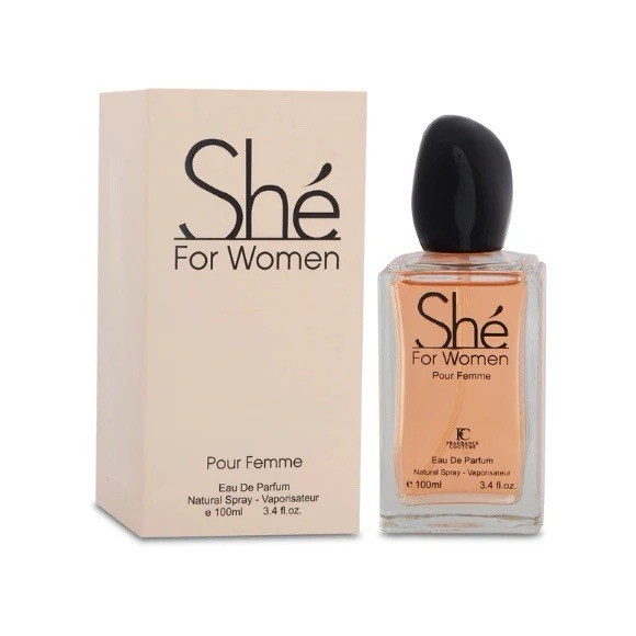 Shé For Women  by Fragrance Couture 3.4 oz 100ml Eau De Parfum