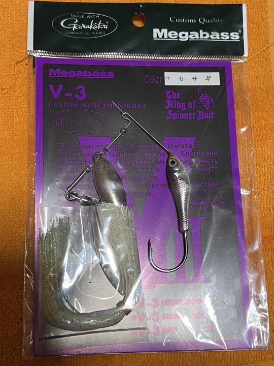 Fishing Lure Megabass V-3 Minnow 3/8Oz Spinnerbait