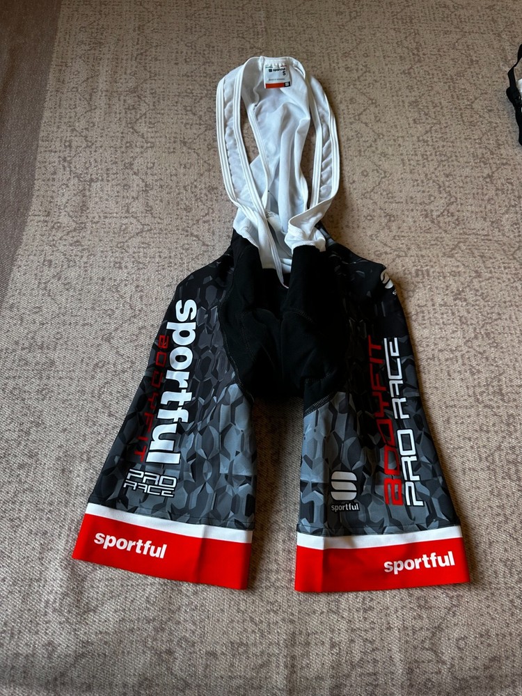 SPORTFUL Body Fit Pro Race Cycling Bib Short Thermal SIZE S For Men's NEW!