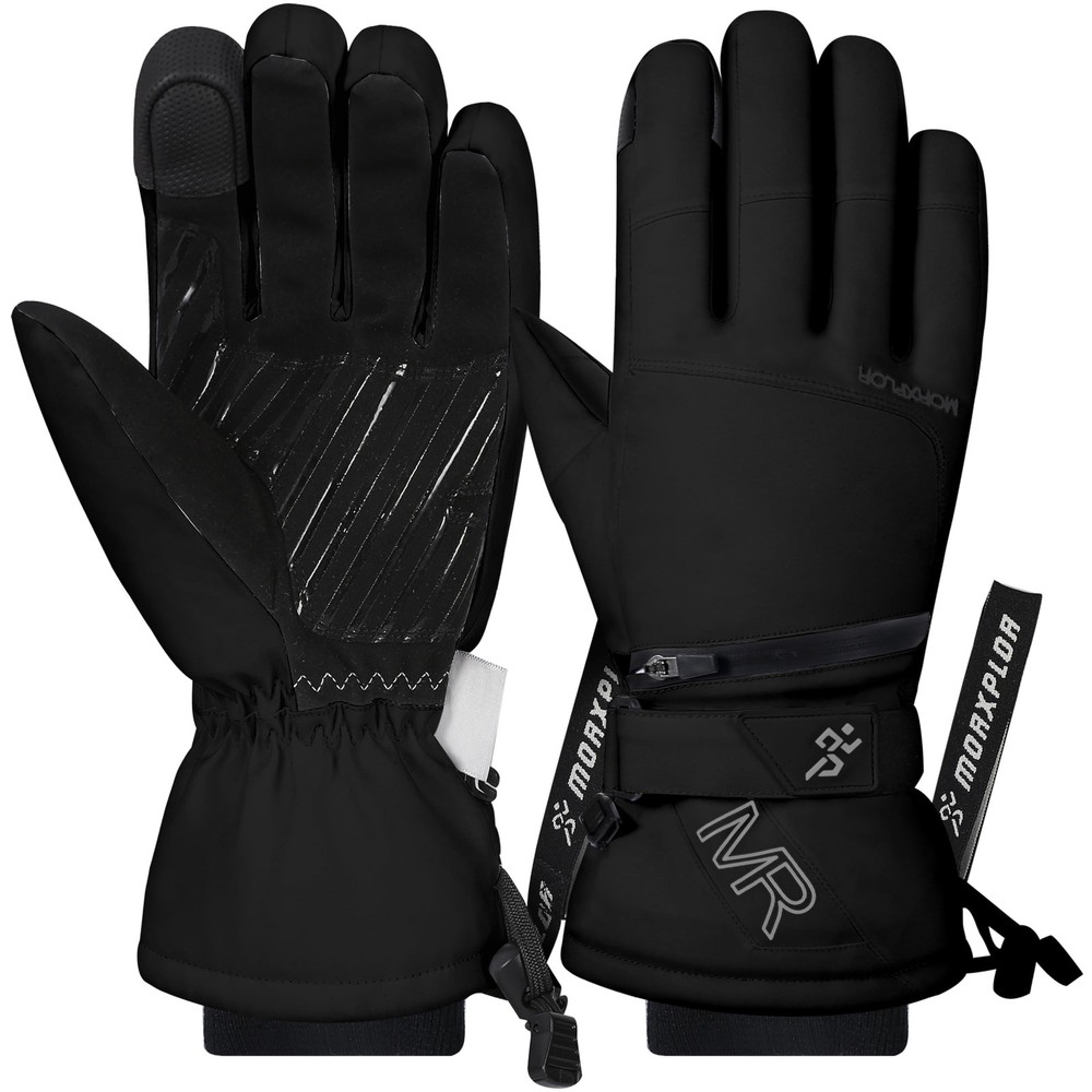 Ski Snow Gloves for Men Women,3M Thinsulate Insulated Warm Winter Snowboard G...