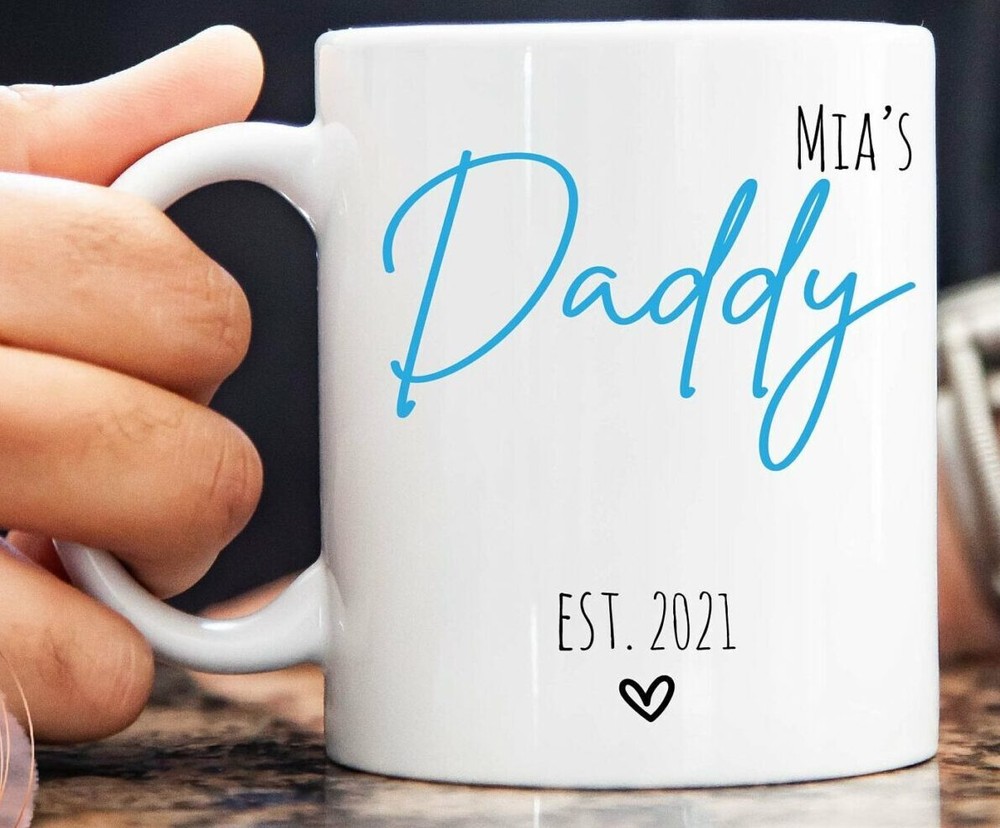 Personalised Daddy Mug Fathers Day Mug Gift Cute Mug Dad Mug Custom Mug Birthday