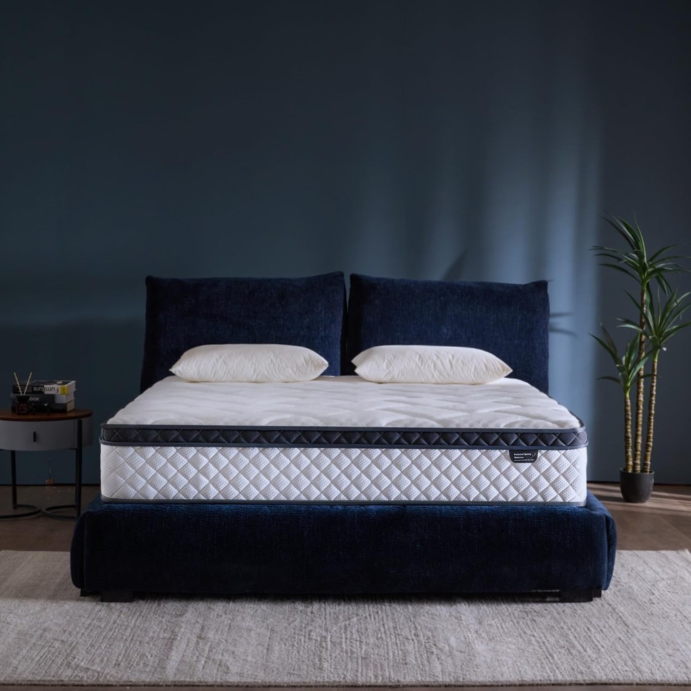 10-Inch Hybrid Full Size Mattress with Pocket Springs & Multi-Layer Support-image