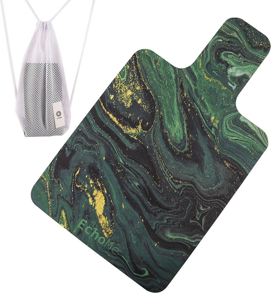 Non-slip portable Pilates reformer mat with mesh bag