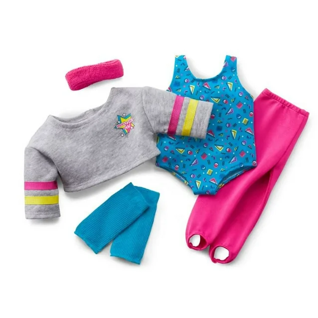 American Girl Courtney Fitness Outfit for 18 inch Doll NEW (Doll not included)