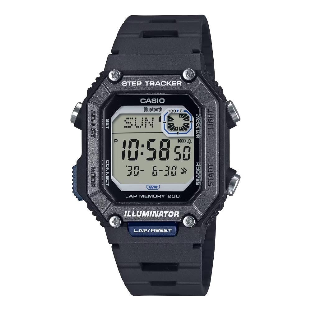 Casio General Smartphone Link Digital Resin Strap Men's Watch WS-B1000-1AVDF