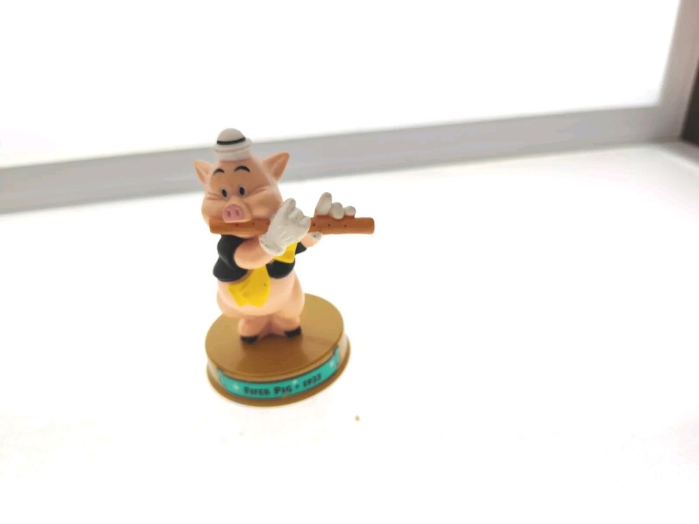 Fifer Pig - Disney 100th Anniversary Figurine - McDonald's Happy Meal Toy Ty44