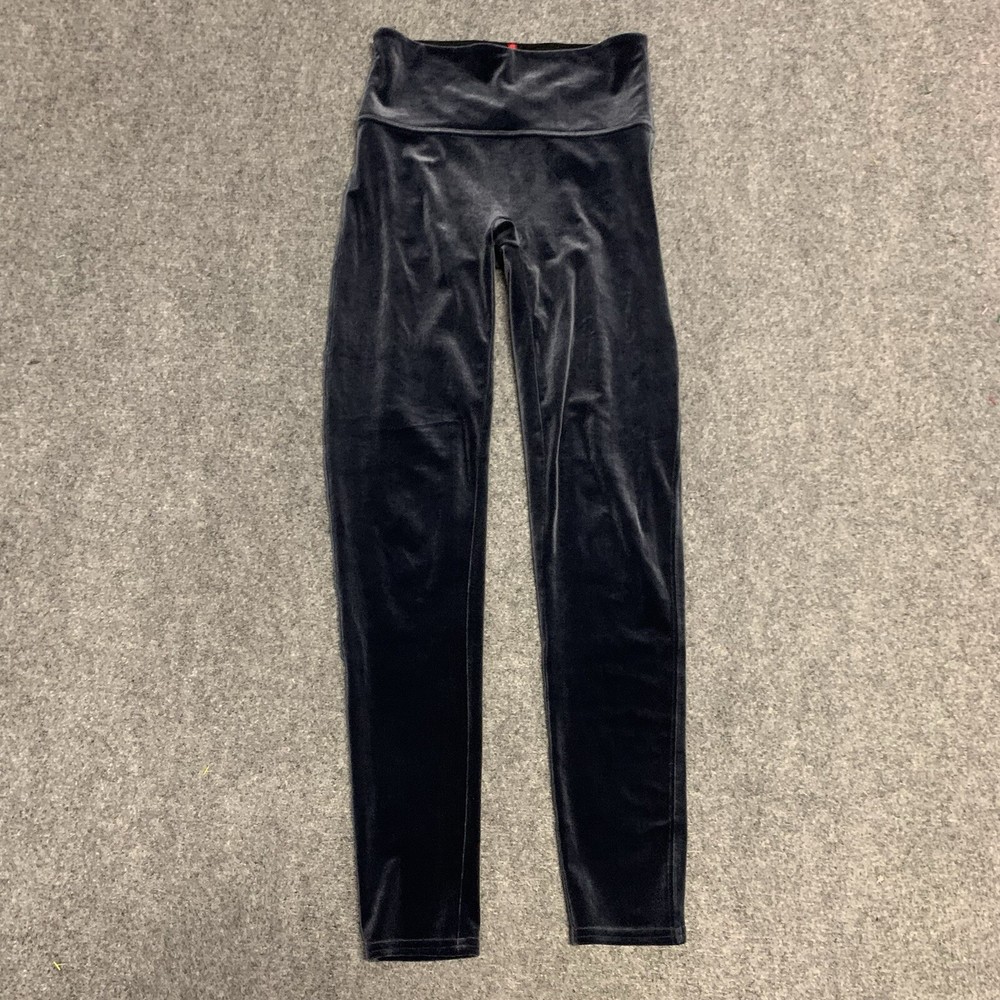 Spanx Pants Womens Medium M  Velvet Leggings Pull On Stretch 2070