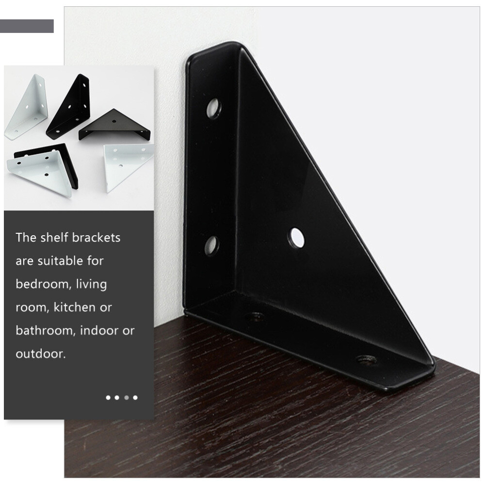 4pcs Triangle Corner Brace Safety Furniture Corner Braces Corner Brackets for
