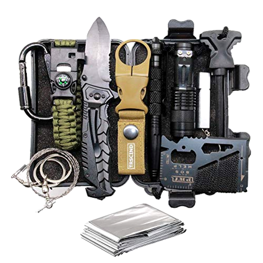 Fathers Day Birthday Gifts for Him Men Husband Dad Emergency Survival Gear Kits-image