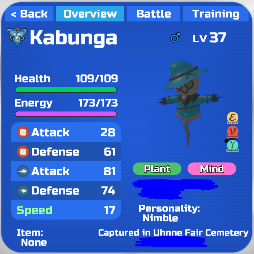 ✨ROBLOX Loomian Legacy limited time event gleams and gammas *VERY RARE* ✨-image