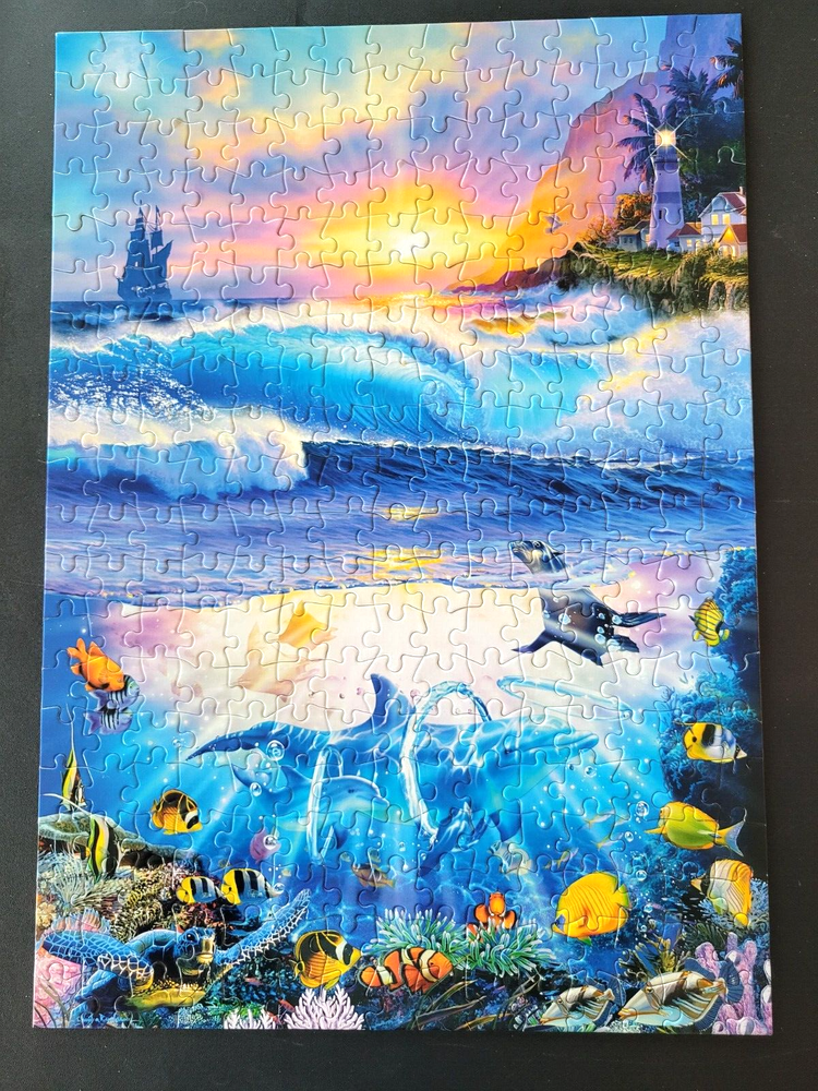 Coming Home Jigsaw Puzzle Buffalo 300 Large Pcs Lassen 21.5