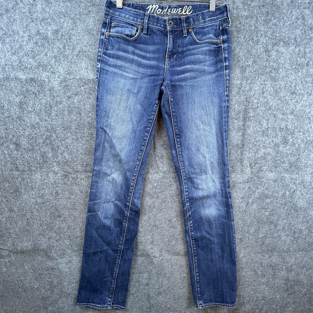 Madewell Womens Size 28 Rail Straight Leg Jeans