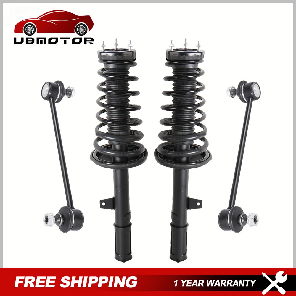 Rear Coil Spring Strut Assembly with Sway Bar Link for Toyota Camry Solara