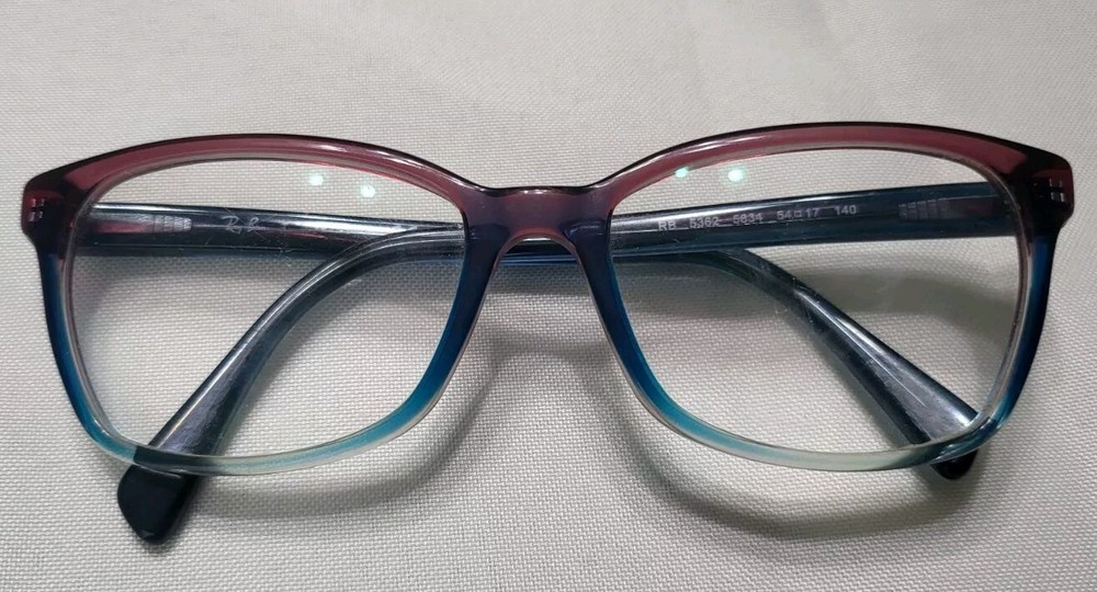Ray-Ban Eyeglasses Frames RB 5362 5834 Blue Red 54-17-140 7366
