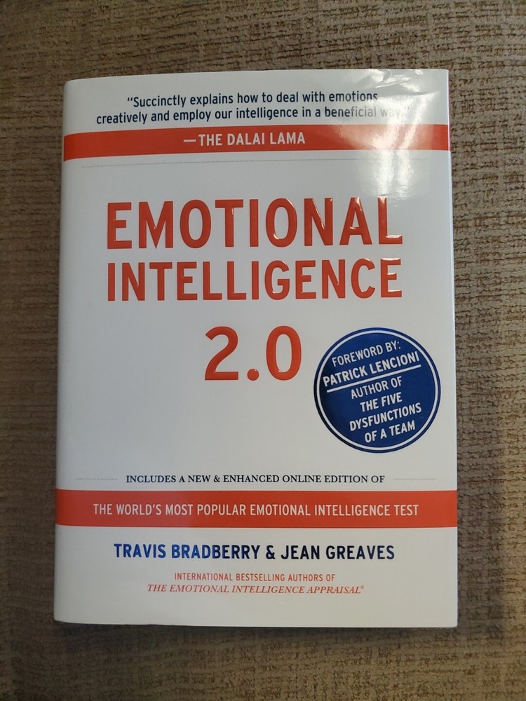 Emotional Intelligence 2.0 Hardcover Travis Bradberry