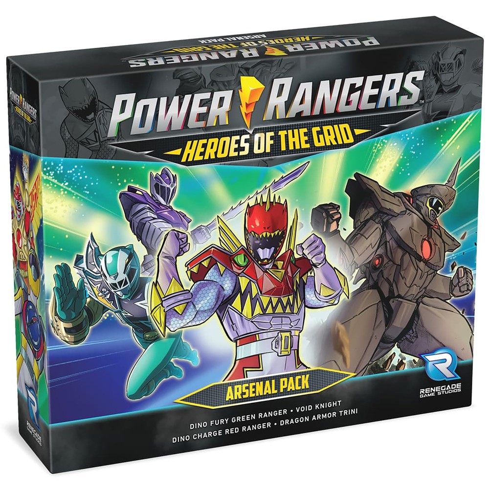 Renegade Game Studios Power Rangers Heroes of The Grid Arsenal Pack Expansion