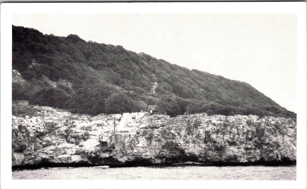 Vintage 1969 Navassa Island Ham Radio QSL Card K4IA KC4 DX Postcard