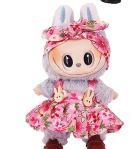 New Doll 2pc Clothes & Accessories dress Fit Labubu ( DOLL NOT INCLUDED) 🌞🌻