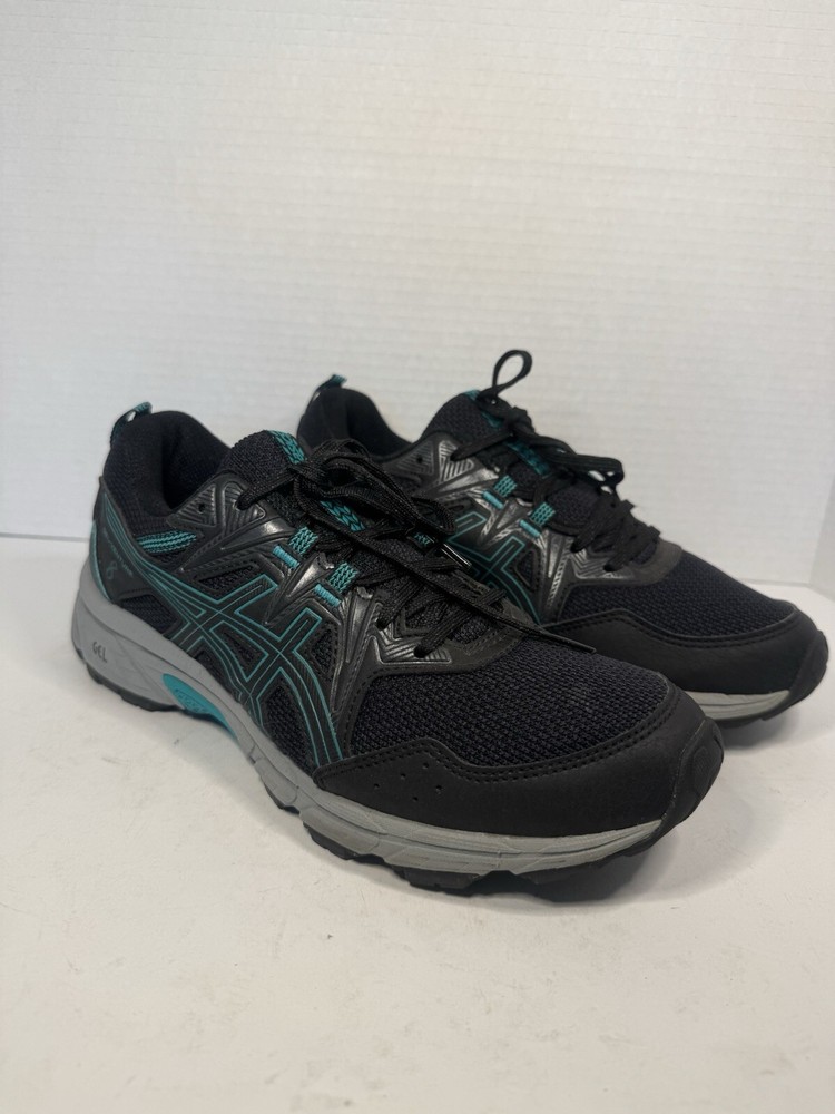 Asics Gel-Venture 8 Athletic Black Trail Running Shoe f960821 Women's Size 8.5