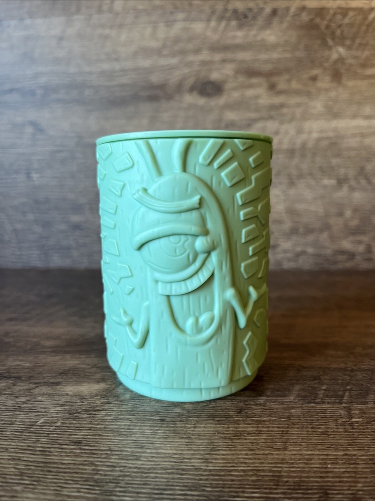 Spongebob Squarepants Tiki Cup PLANKTON 2024 Burger King Collectible Ships Fast