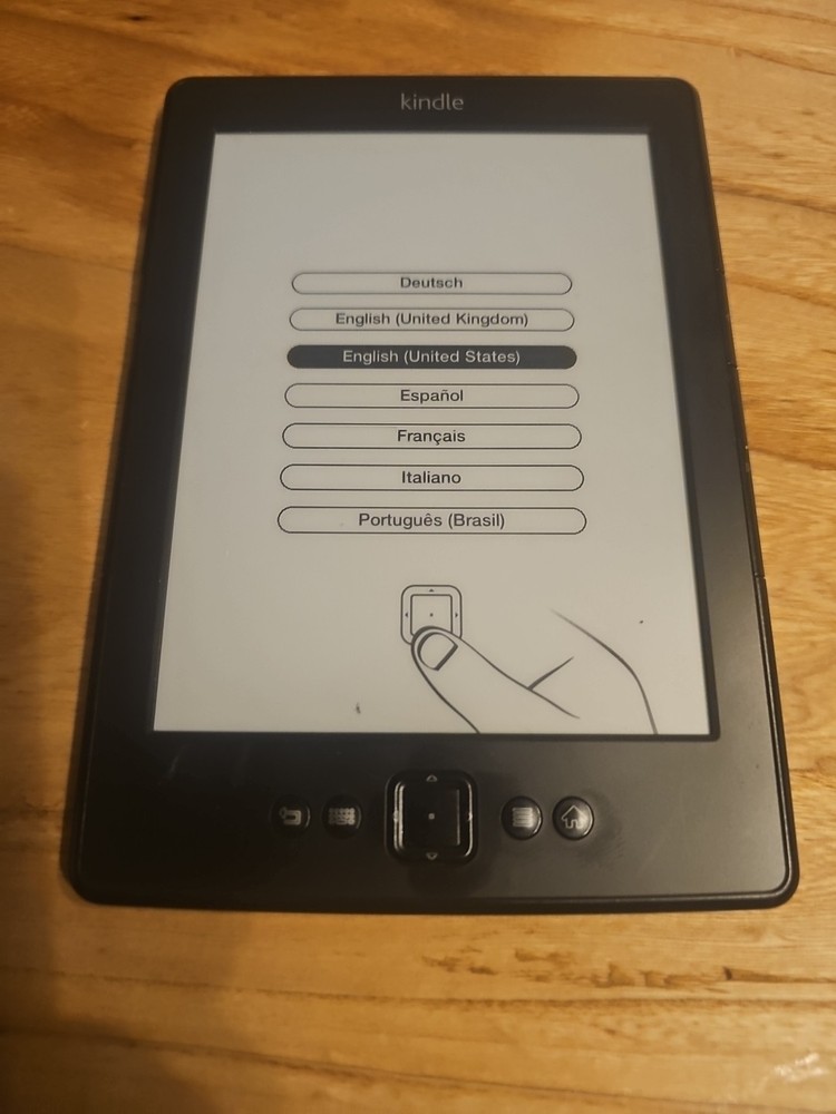 Amazon Kindle Touch (4th Generation) 4GB, Wi-Fi, 6in - Black