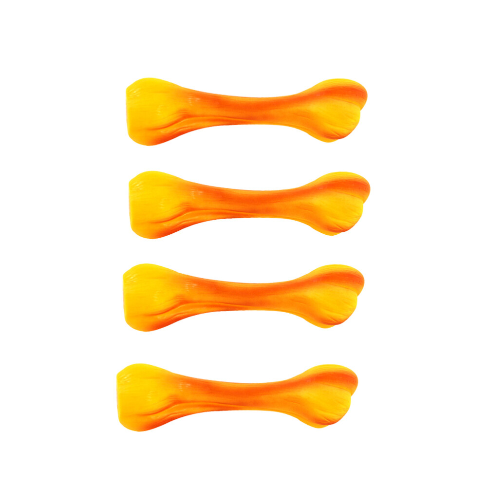 4 Pcs Pet Interactive Supplies Rubber Biting Toy Puppy Chewing Toys Dog