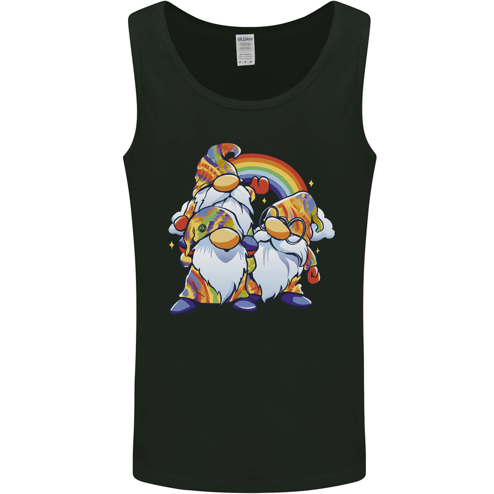 Hippy Gnomes Or LGBT Mens Vest Tank Top