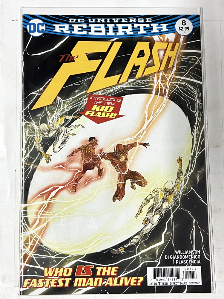 The Flash #8 2016 Direct Sales DC Comics with Combined Shipping B&B
